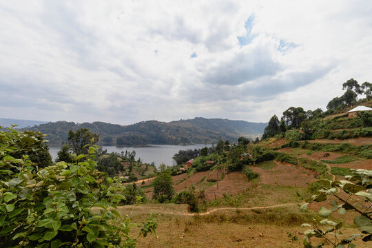 Landscape across southwestern uganda