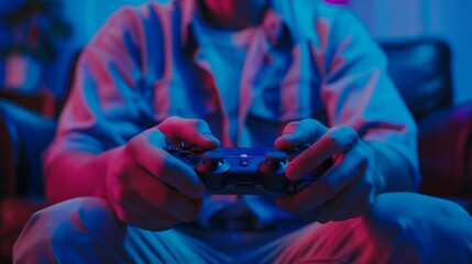 Gamer Holding Controller