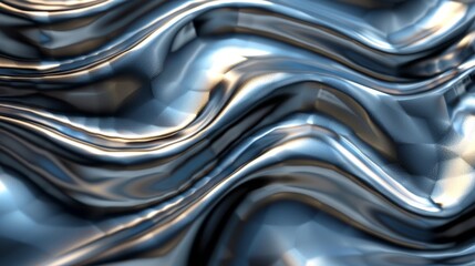 Metallic texture background with shiny, reflective surfaces and intricate patterns