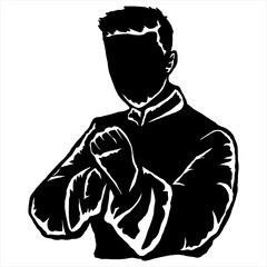 wing chun kung fu logo icon