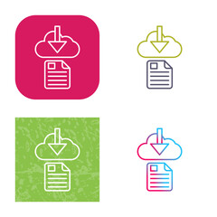 File Download Icon Design