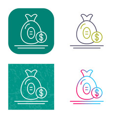 Money Bag Icon Design