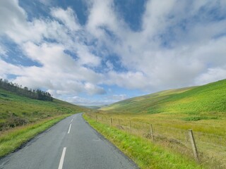 Fototapeta premium road to the mountains