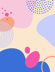 background vector illustration.Exotic plants, branches,art print for beauty, fashion and natural products,wellness, wedding and event.