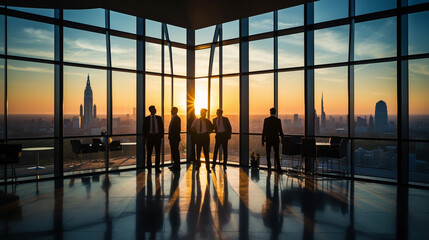Fototapeta premium team of successful business people
