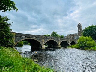 bridge over the river