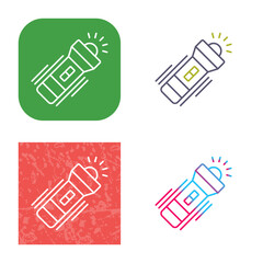 Flashlight Icon Design