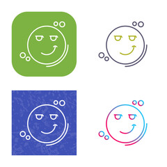 Smirk Icon Design