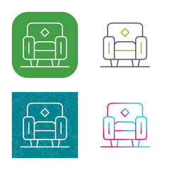 Armchair Icon Design