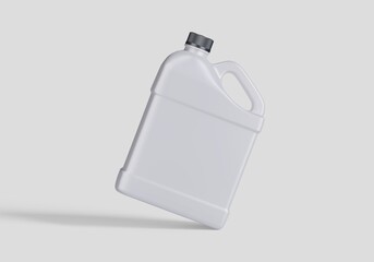 gas lighter container isolated on white background.