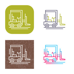 Forklift Icon Design