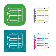 Notes Icon Design