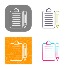 Clipboard Icon Design