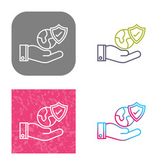 Travel Protection Icon Design