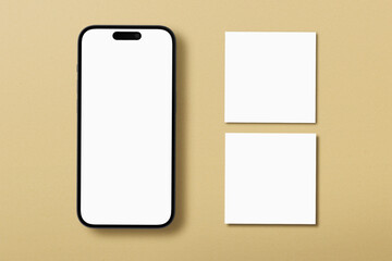 Brown Instagram Mockup