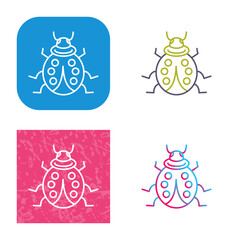Ladybug Icon Design