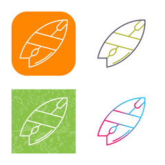 Surfboard Icon Design