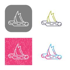 Bon Fire Icon Design
