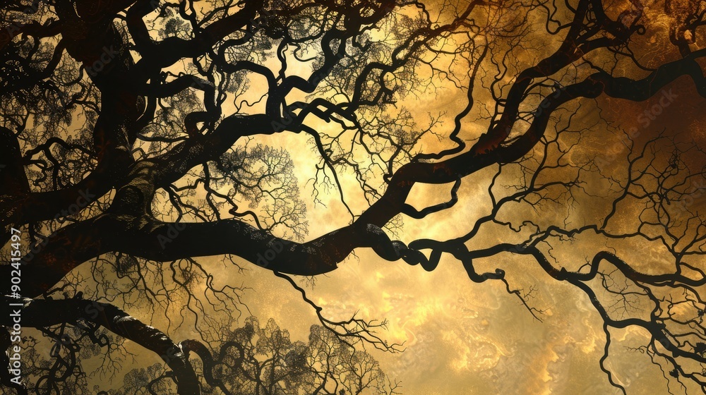 Poster branching trees