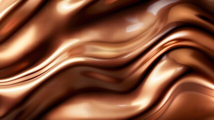 Chocolate background texture brown milk wave liquid cocoa cream swirl choco abstract dark coffee Texture flow chocolate background gradient splash pattern color satin ripple creamy 