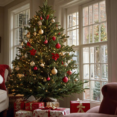 Christmas market in the city