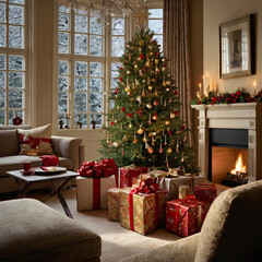 Christmas market in the city