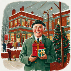 Christmas market in the city