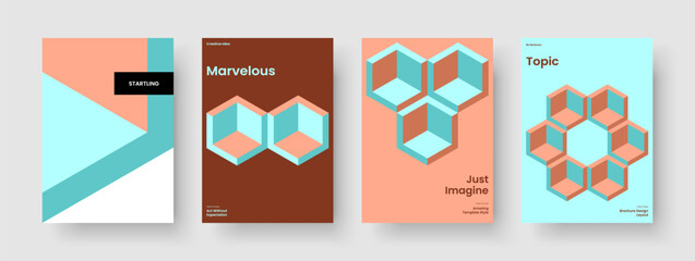 Creative Business Presentation Layout. Geometric Report Design. Abstract Background Template. Flyer. Banner. Book Cover. Brochure. Poster. Notebook. Advertising. Handbill. Portfolio. Pamphlet