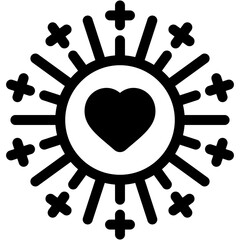 heart, decoration, heart , love and romance, miscellaneous, valentines day, valentine Icon