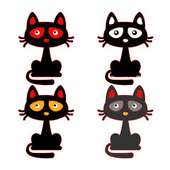 cat icon with cat logo