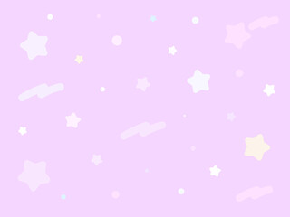 4:3 レトロパープルな星空背景♪