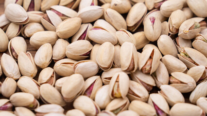 close up of pistachio nuts