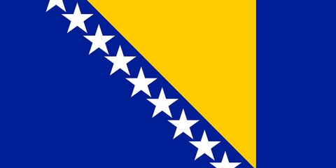 flag of bosnia and herzegovina, country flag, flag
