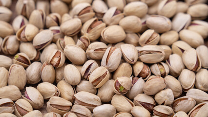 close up of pistachio nuts
