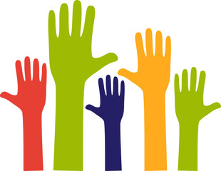 Obraz premium International Youth Day Hands