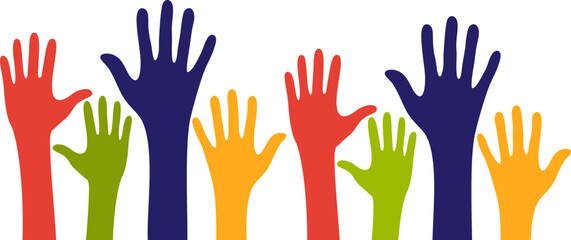 Fototapeta premium International Youth Day Hands