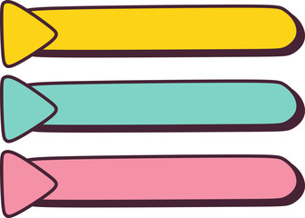 Fototapeta premium Infographic List Shape