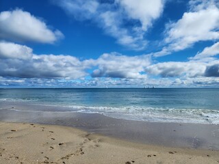 beach and sky
