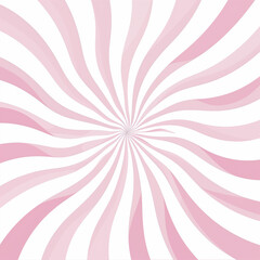 A pastel pink and white swirl background with a sunburst pattern vector presentation