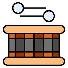 Band, drum, instruments, music, party Icon