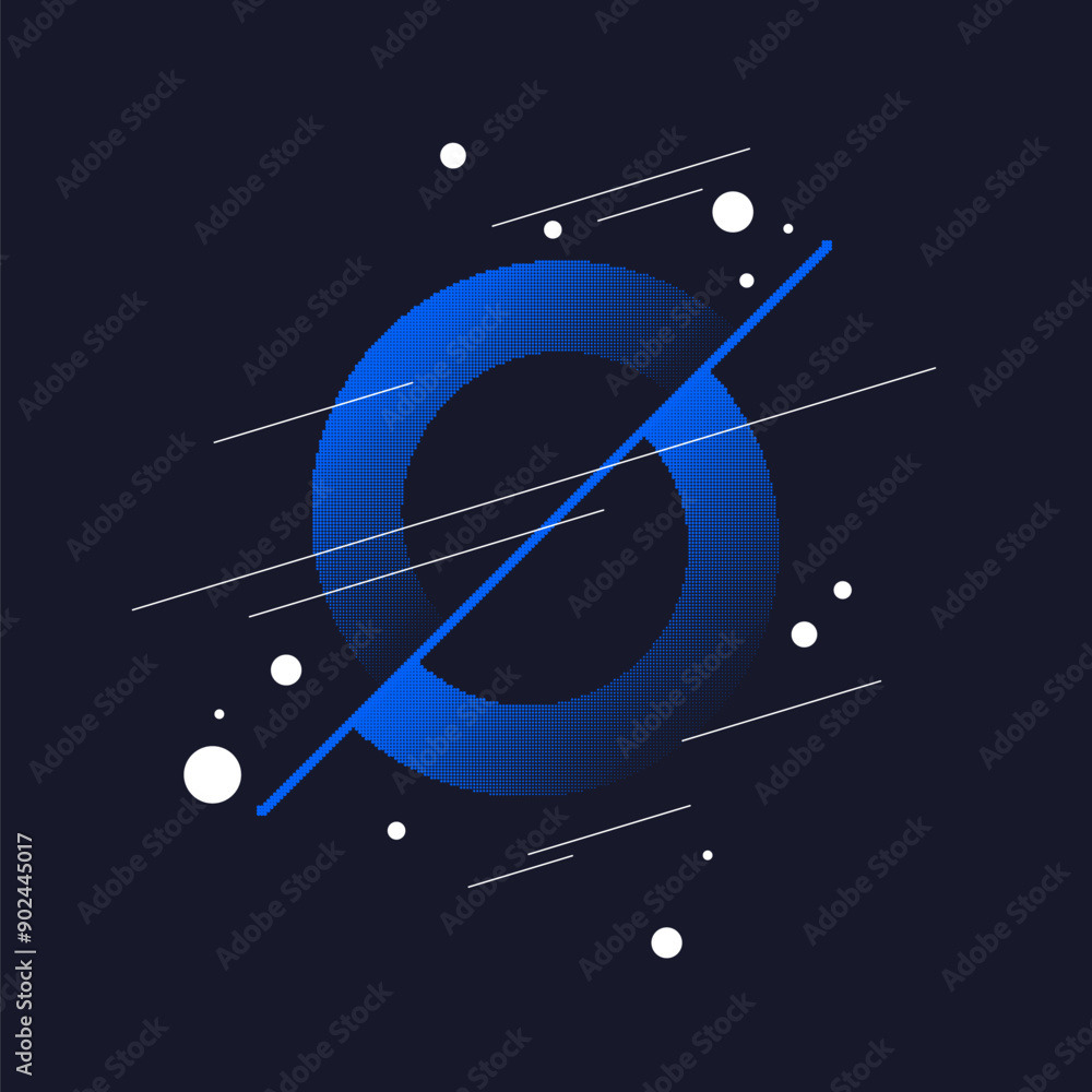Poster bright attractive abstract background with graphic elements. a composition of shapes and color spots