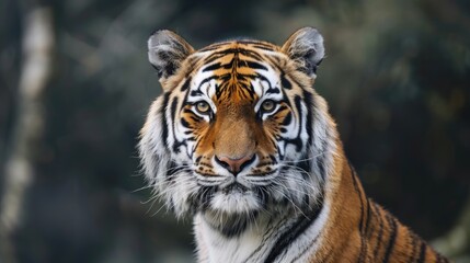 Obraz premium Tiger, wild animal in the natural habitat
