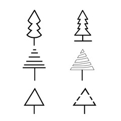 Fototapeta premium tree logo with tree icon