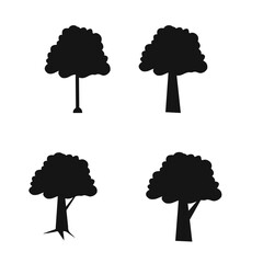 tree logo with tree icon
