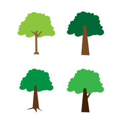 tree logo with tree icon