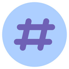 Vector Icon Hashtag, Signs, Seo, Punctuation, Symbol, Social