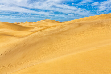Maspalomas Duna - Desert in Canary island Gran Canaria