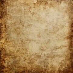 Cracked and Worn Brown Paper Texture