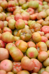 Naturally ripened tomatoes