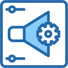 Vector Icon Sound Controller, Audio Controller, Setting, Audio Controller, Music and Multimedia